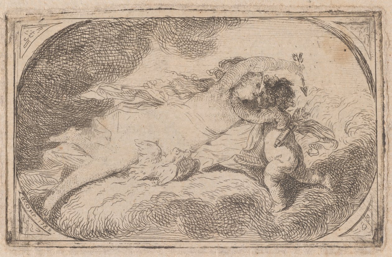Vénusz és Ámor alkotó: Pierre Lacour the Elder