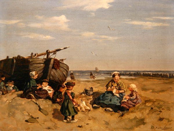 A tengerparton alkotó: Pierre Lacur