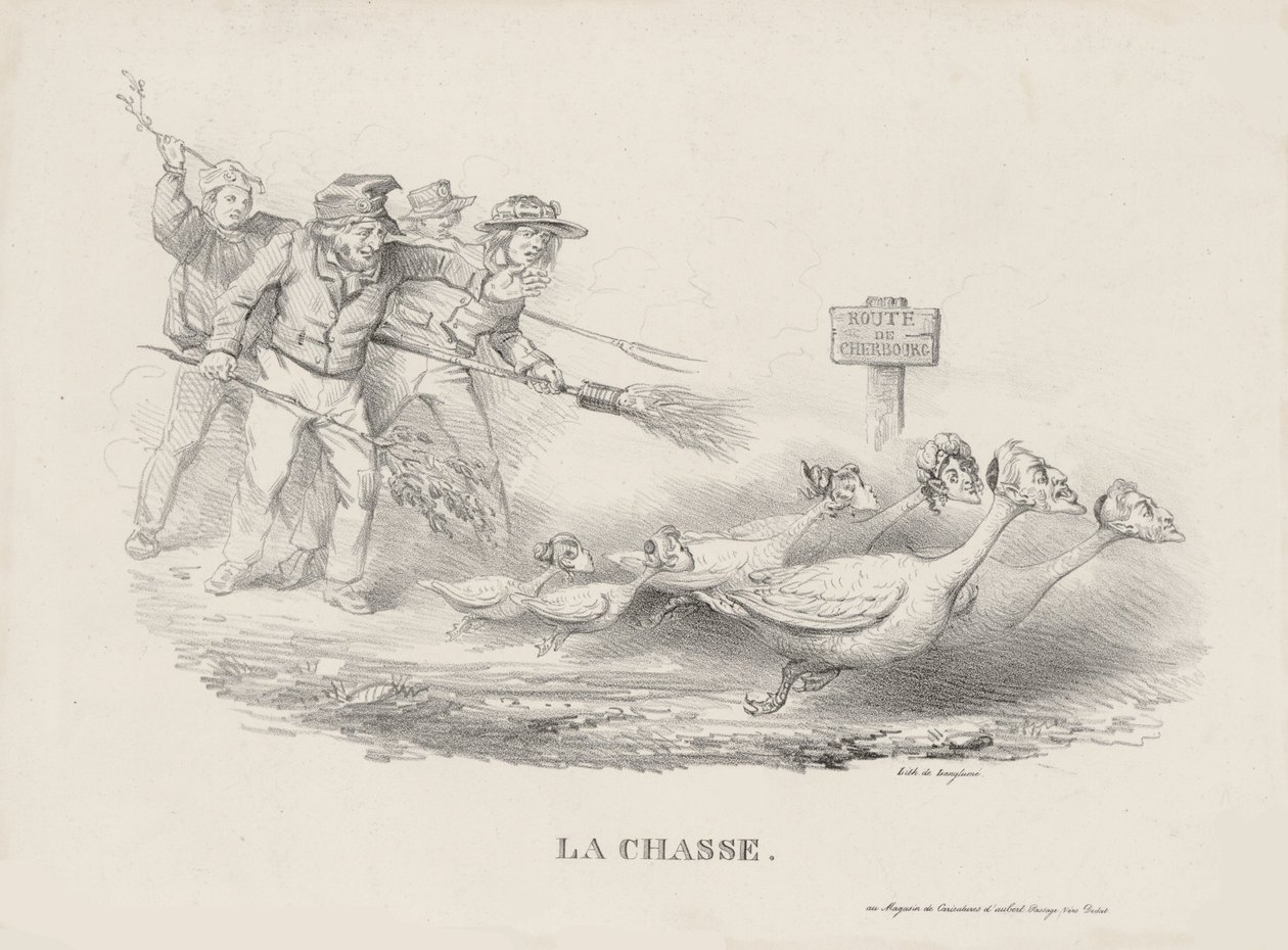 Chasse-CharlesX alkotó: Pierre Langlumé