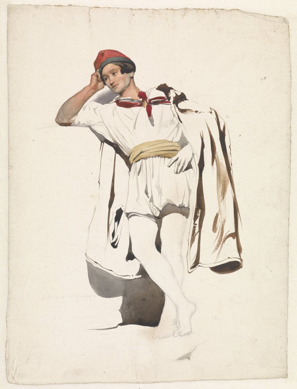 álló fiatalember alkotó: Pierre Louis Dubourcq