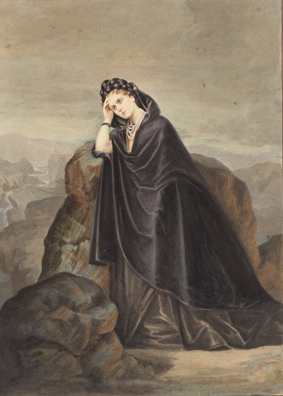 Beatrix, 1856-57, nyomtatott 1861-67 alkotó: Pierre Louis Pierson