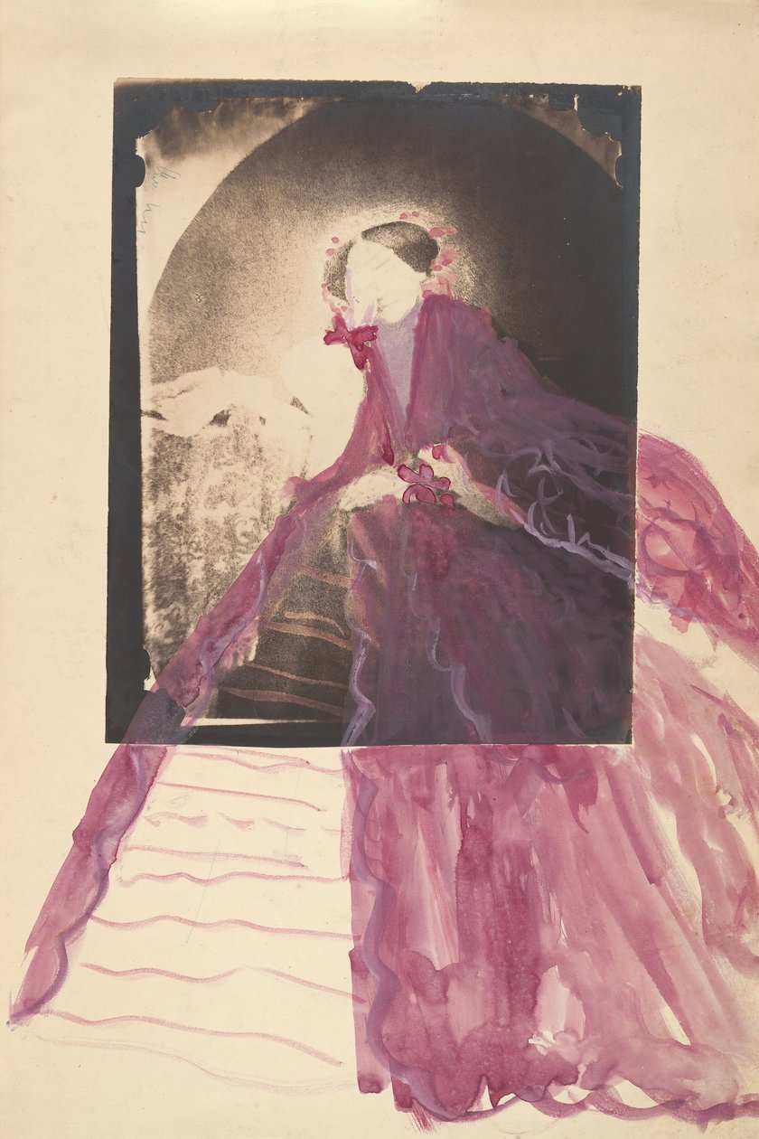 [La Comtesse az asztalnál kéztől szembe], 1860-as évek. alkotó: Pierre Louis Pierson