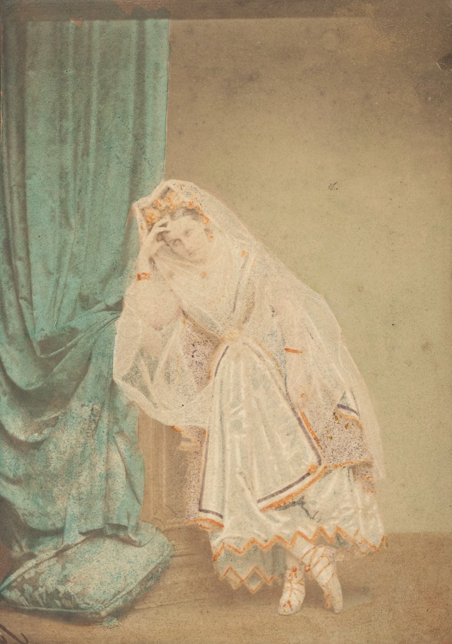 [A grófnő arany pikéruhában, mint Judit], 1860-as évek. alkotó: Pierre Louis Pierson