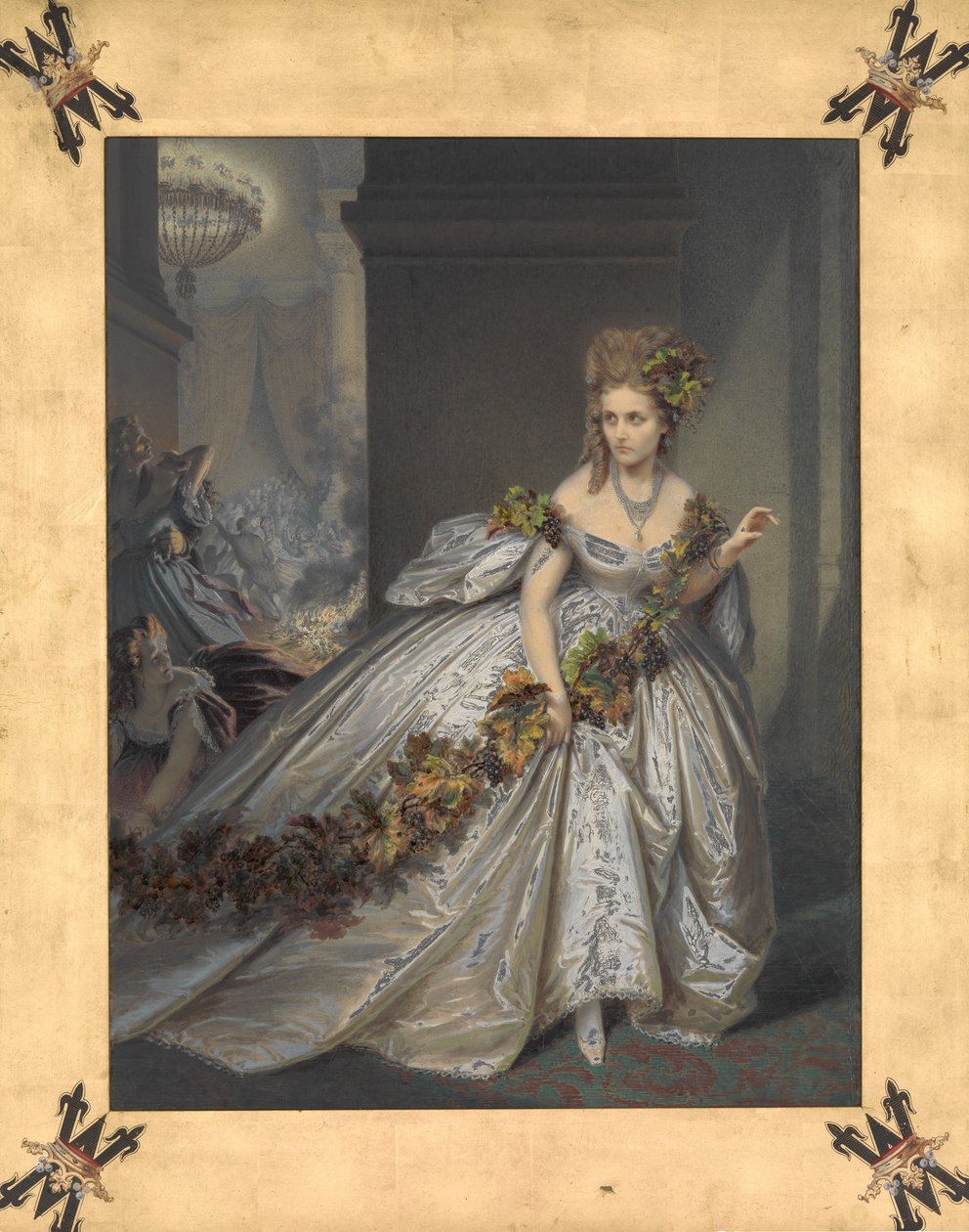 A rémület, 1861-64. alkotó: Pierre Louis Pierson