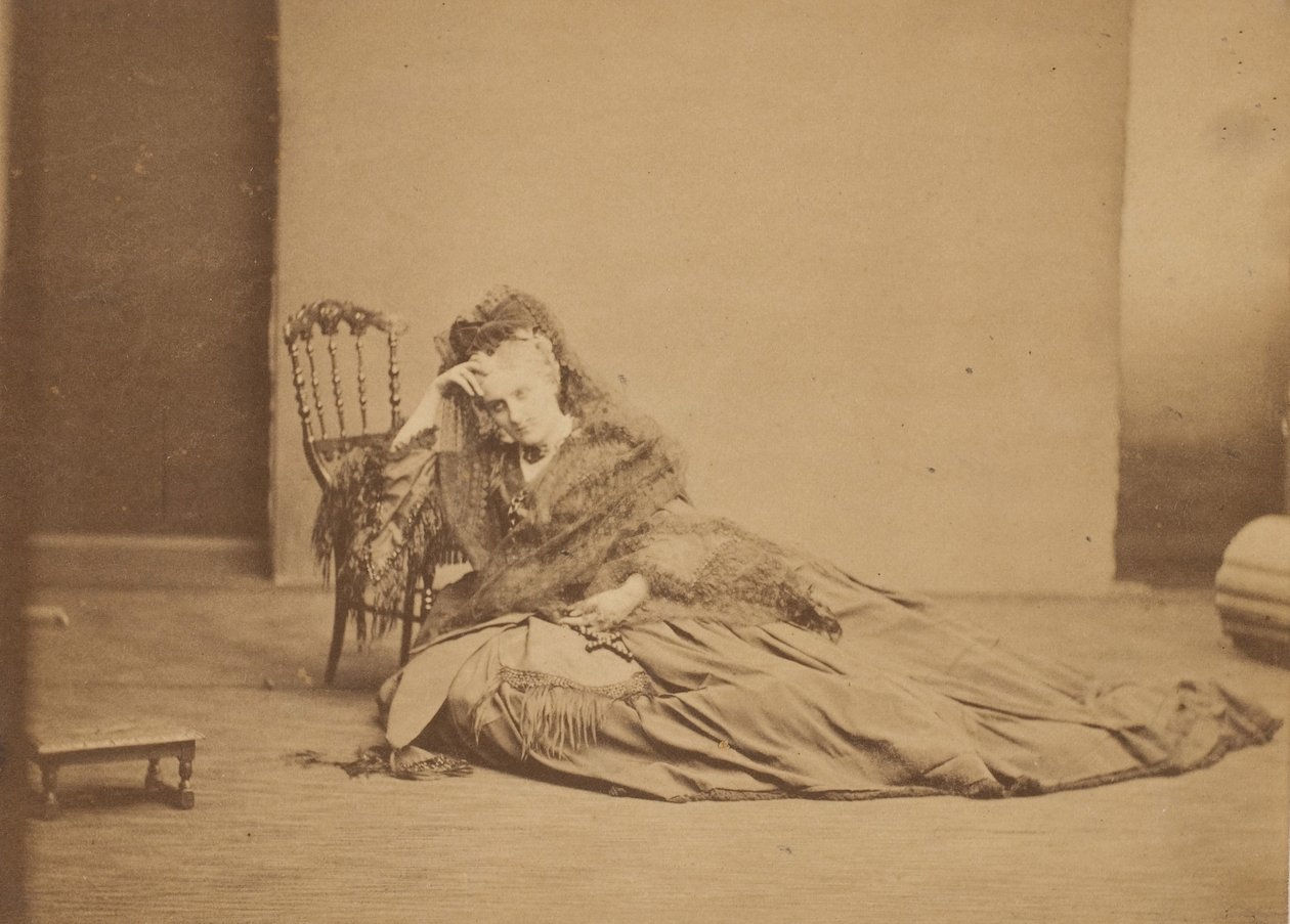 A másik rózsafüzér, 1860-as évek. alkotó: Pierre Louis Pierson
