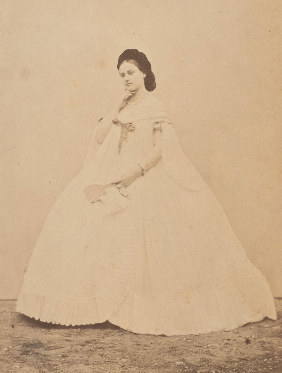 A másik plisie fürdőköpeny, 1860-as évek. alkotó: Pierre Louis Pierson