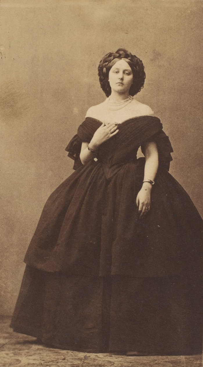 Les Beau Cleavage, 1860-as évek. alkotó: Pierre Louis Pierson