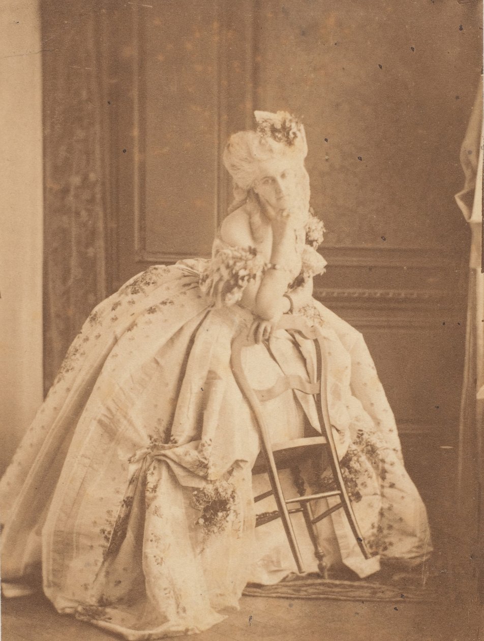 Mathilde, 1860-as évek. alkotó: Pierre Louis Pierson