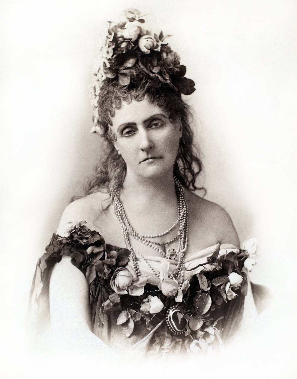 Virginia Oldoini Verasis di Castiglione grófnő (1835-1899) portréja - Virginia Oldoini Verasis, Castiglione grófnő (1837-1899) portréja - Pierre Louis Pierson (1822-1913) fotója alkotó: Pierre Louis Pierson