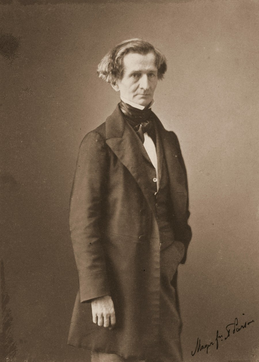 Hector Berlioz portréja 1803-1869, c. 1850 alkotó: Pierre Louis Pierson