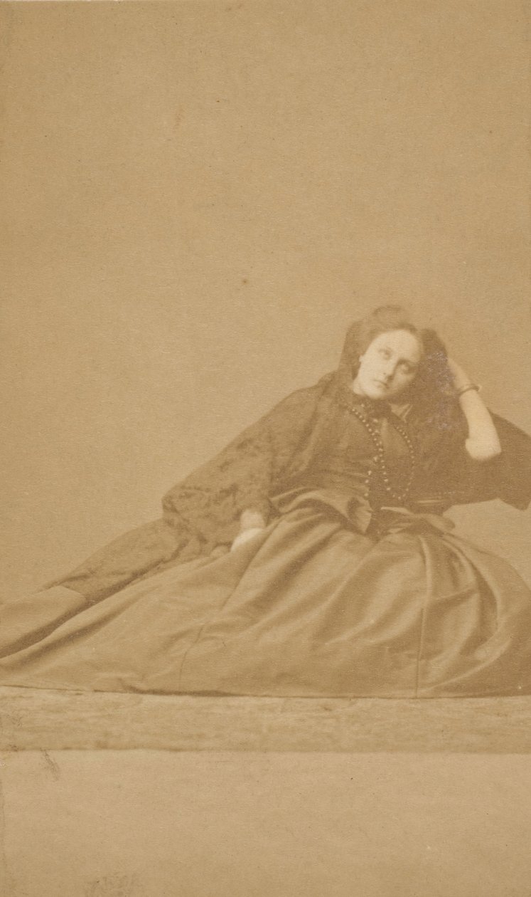 Réverie, 1860-as évek. alkotó: Pierre Louis Pierson