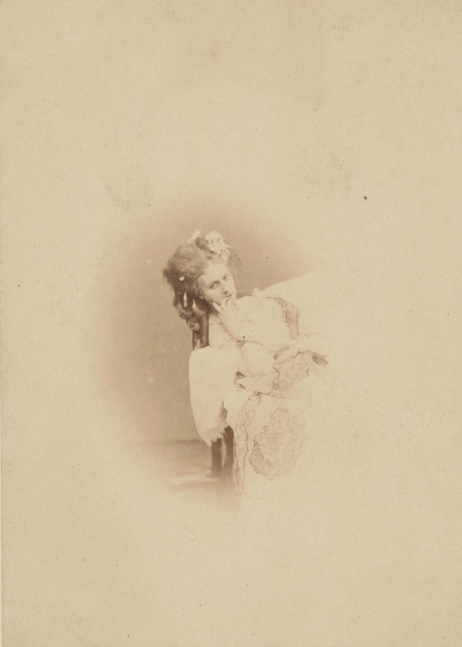 [Matricás Ülés Ritrosetta Dressben], 1861-67. alkotó: Pierre Louis Pierson