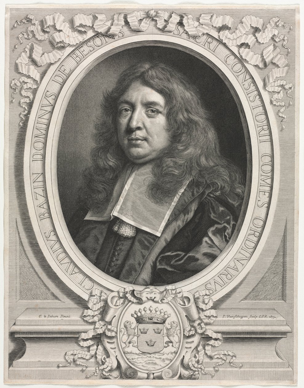 Bazin de Besons, Claude, 1673. alkotó: Pierre Louis van Schuppen