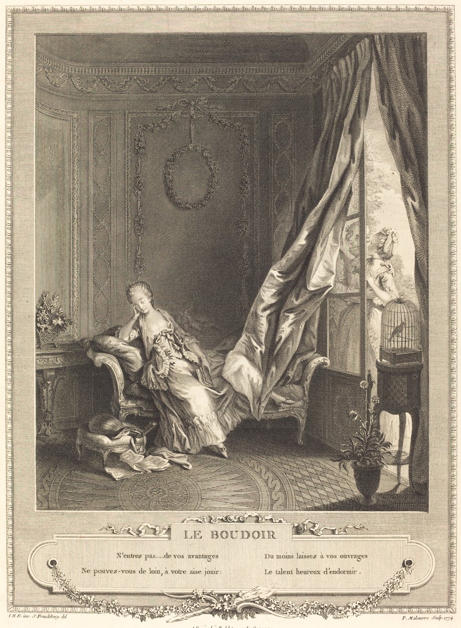 Budoár alkotó: Pierre Maleuvre after Sigmund Freudenberger