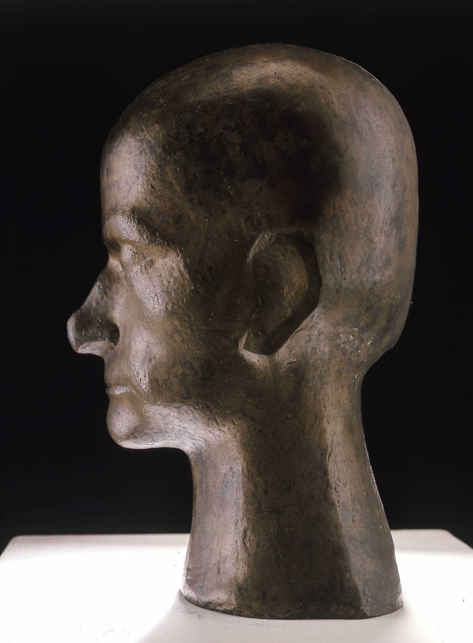 Baudelaire mellszobra, bronz alkotó: Pierre Maurice Raymond Duchamp Villon