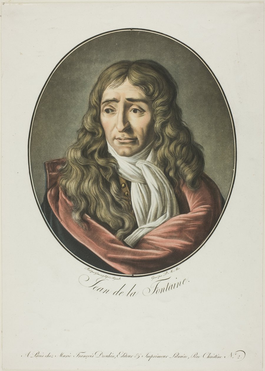 Jean de La Fontaine alkotó: Pierre Michel Alix