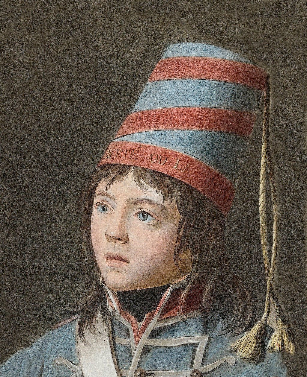 Joseph Bara (1779-1793) – Joseph Bara vagy Barra (1780-1793) a francia forradalom hősgyermeke, aki Vendee-ben harcolt a Köztársaságért. Pierre Michel Alix metszete (1762-1817) alkotó: Pierre Michel Alix