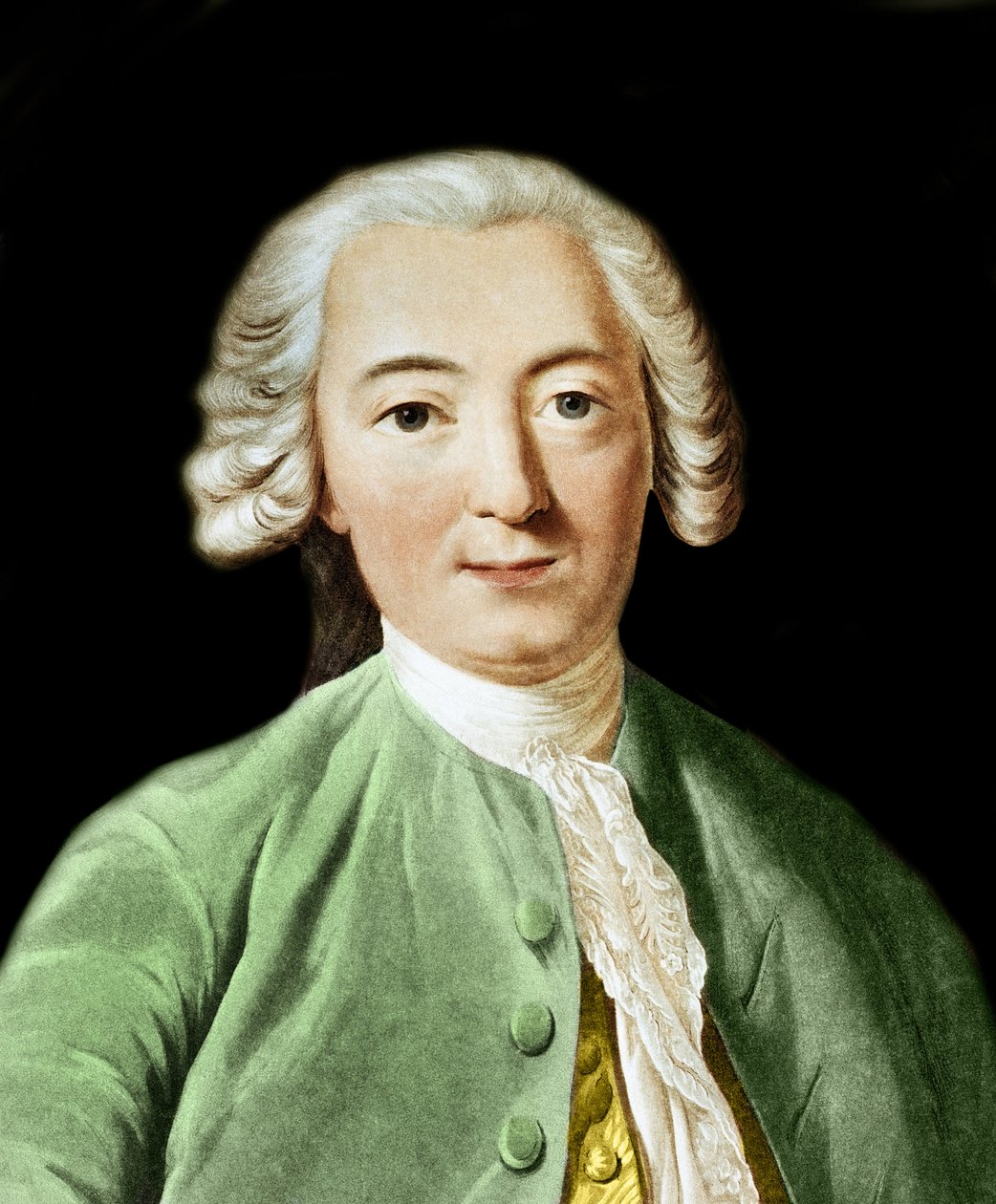 Claude-Adrien Helvetius (1715-1771) angol filozófus portrémetszete – Pierre Michel Alix nyomán készült metszet alkotó: Pierre Michel Alix