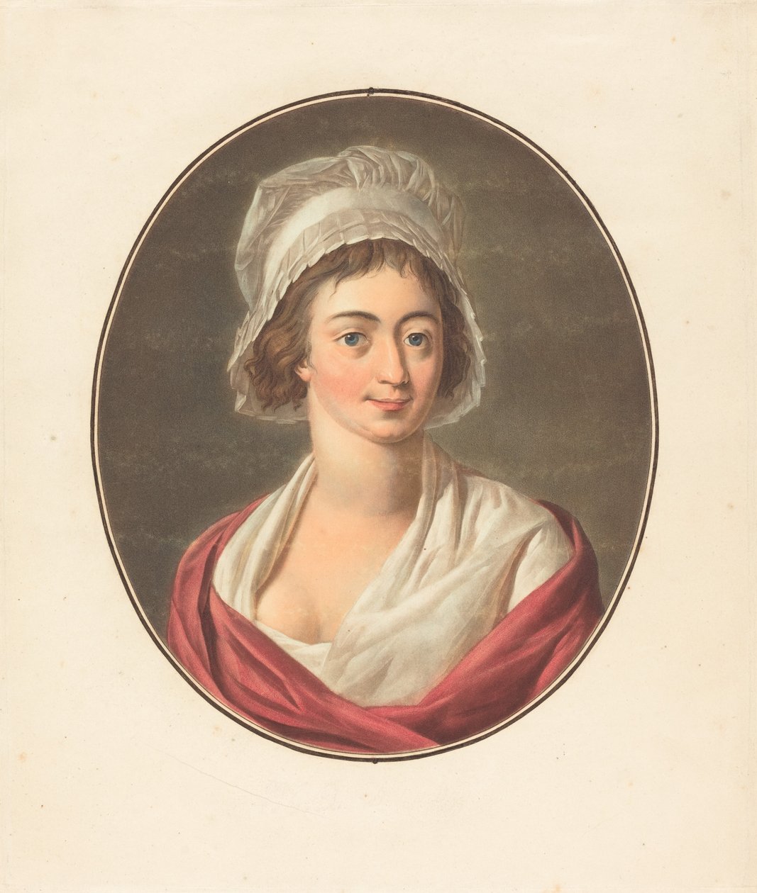 Charlotte Corday alkotó: Pierre Michel Alix after Jean François Garnerey