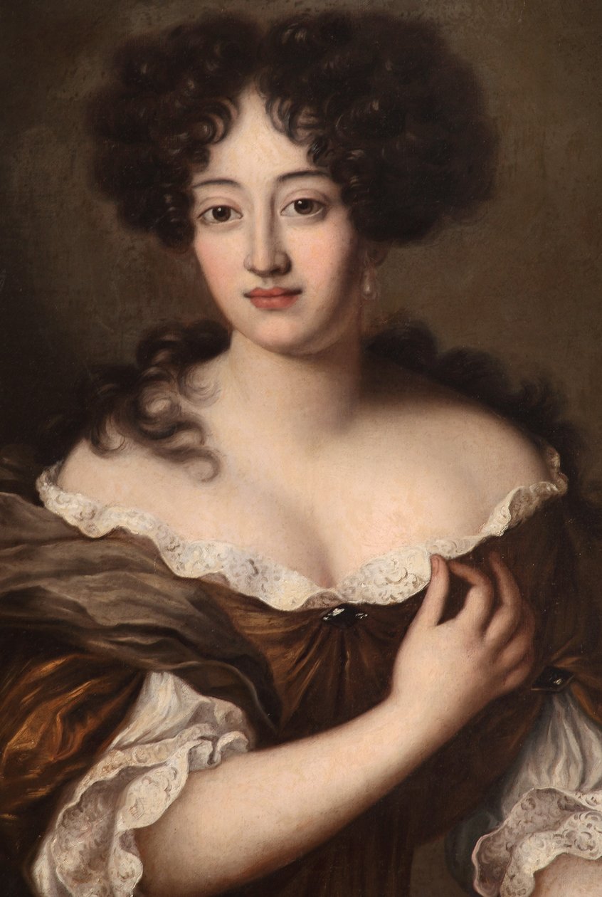Egy hölgy, akiről azt mondják, hogy Hortense Mancini, de Mazarin hercegnő alkotó: Pierre Mignard