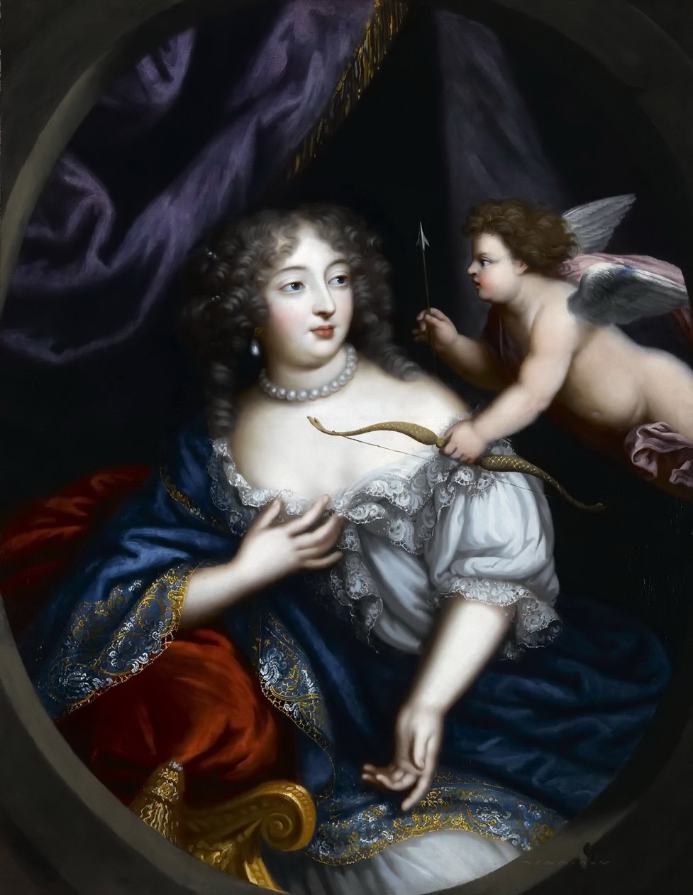Françoise-Athénaïs de Rochechouart, de Montespan márki 1640-1707 alkotó: Pierre Mignard