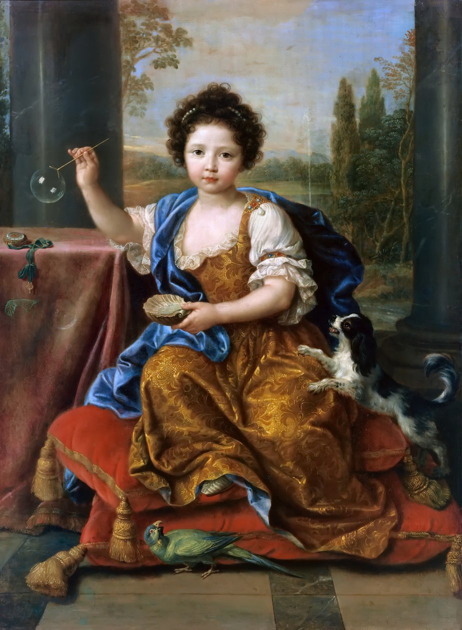 Louise Marie de Bourbon 1674-1681, Orléans hercegnője alkotó: Pierre Mignard