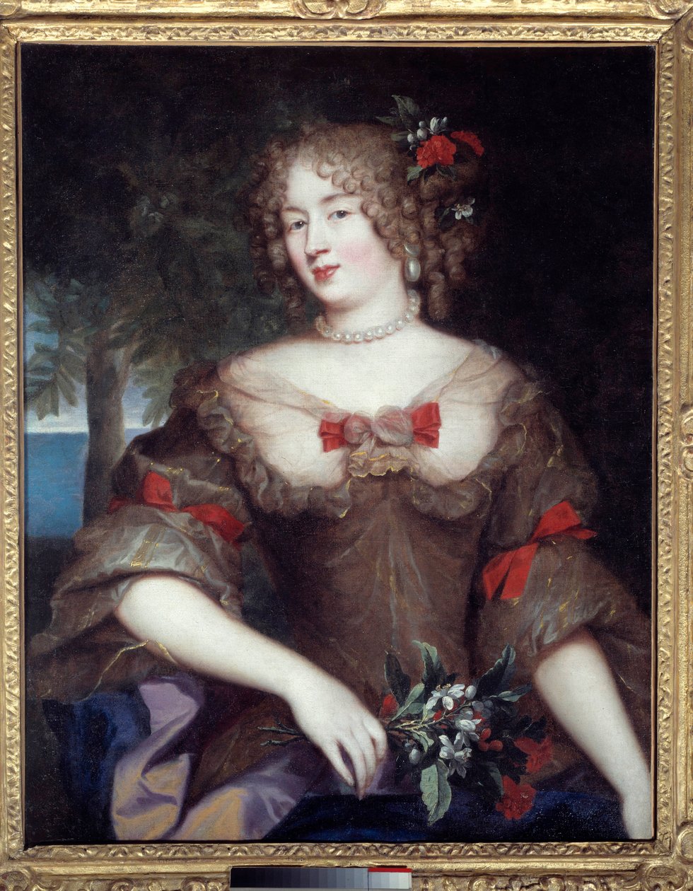Madame de Sevigne: Francoise Marguerite de Sevigne, Grignan grófnője (1648-1705), Marie de Rabutin-Chantal, Sevigne márkiné (1626-1696) lánya portréja. Pierre Mignard festménye (1612-1695) alkotó: Pierre Mignard