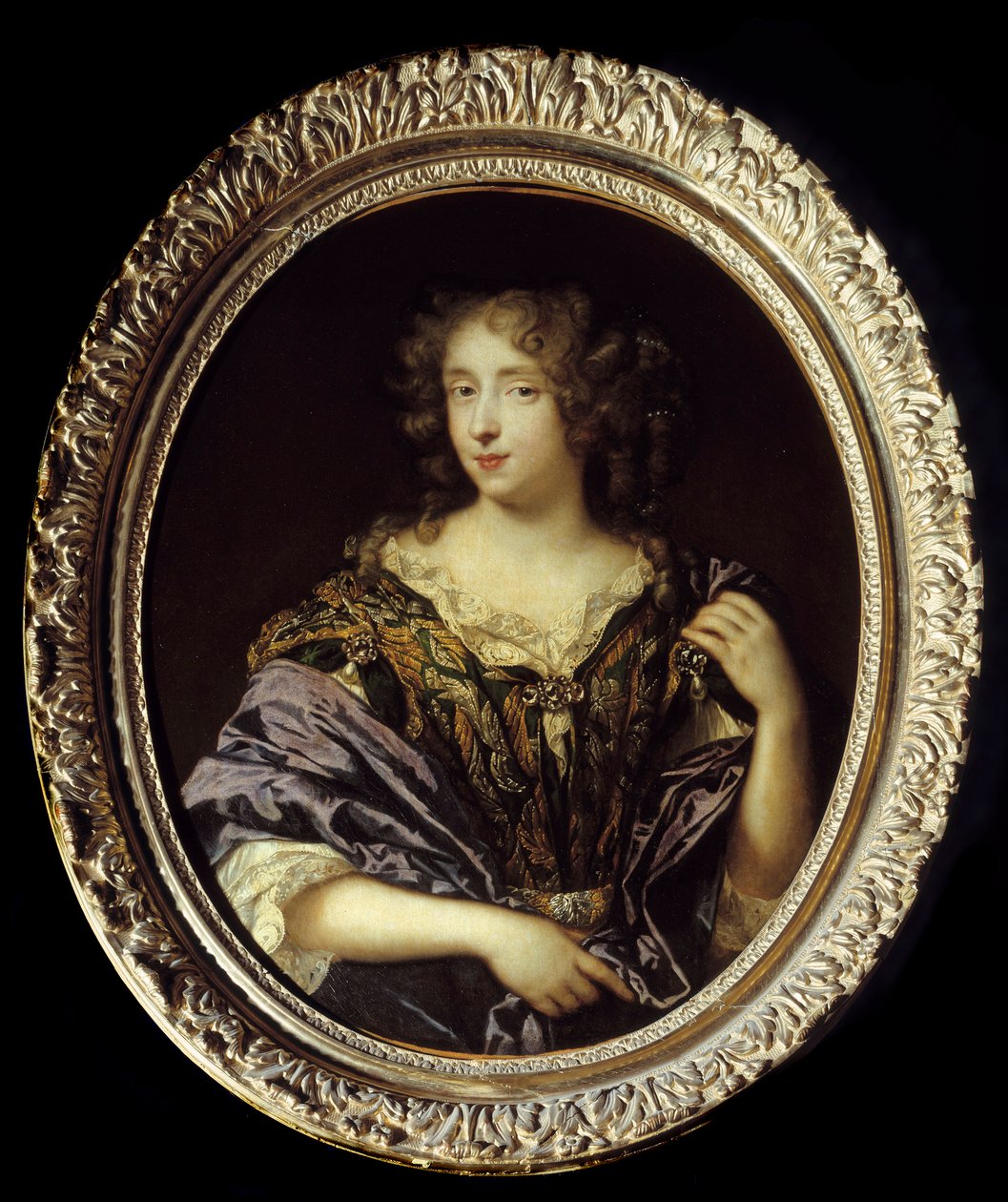 Madame de Saint Germain portréja. Helene Ferrand, a párizsi parlamenti tanácsos lánya, Louis Foucault, de Saint Germain Beaupre márki felesége; 34 évesen, 1681 és 1691 között halt meg. Pierre Mignard (1612-1695) festménye alkotó: Pierre Mignard
