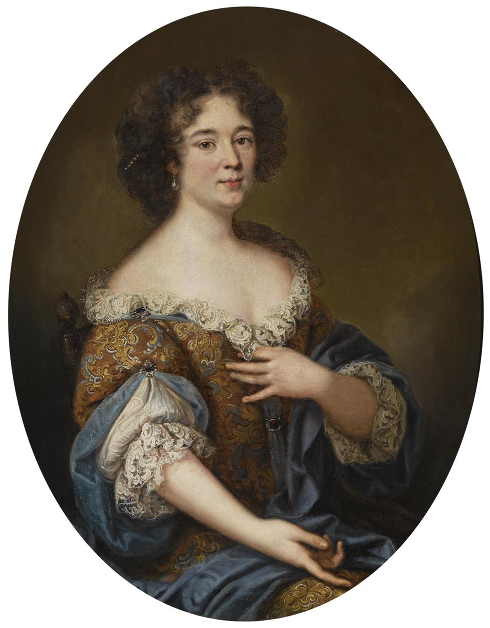 Marie Mancini portréja 1639-1715 alkotó: Pierre Mignard
