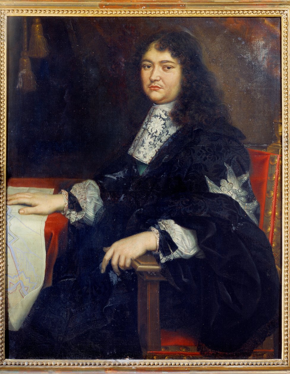 Michel Le Tellier, Louvois márki (1641-1691) portréja Pierre Mignard (1612-1695) festménye, 17. századi Reims, Musee des Beaux Arts alkotó: Pierre Mignard