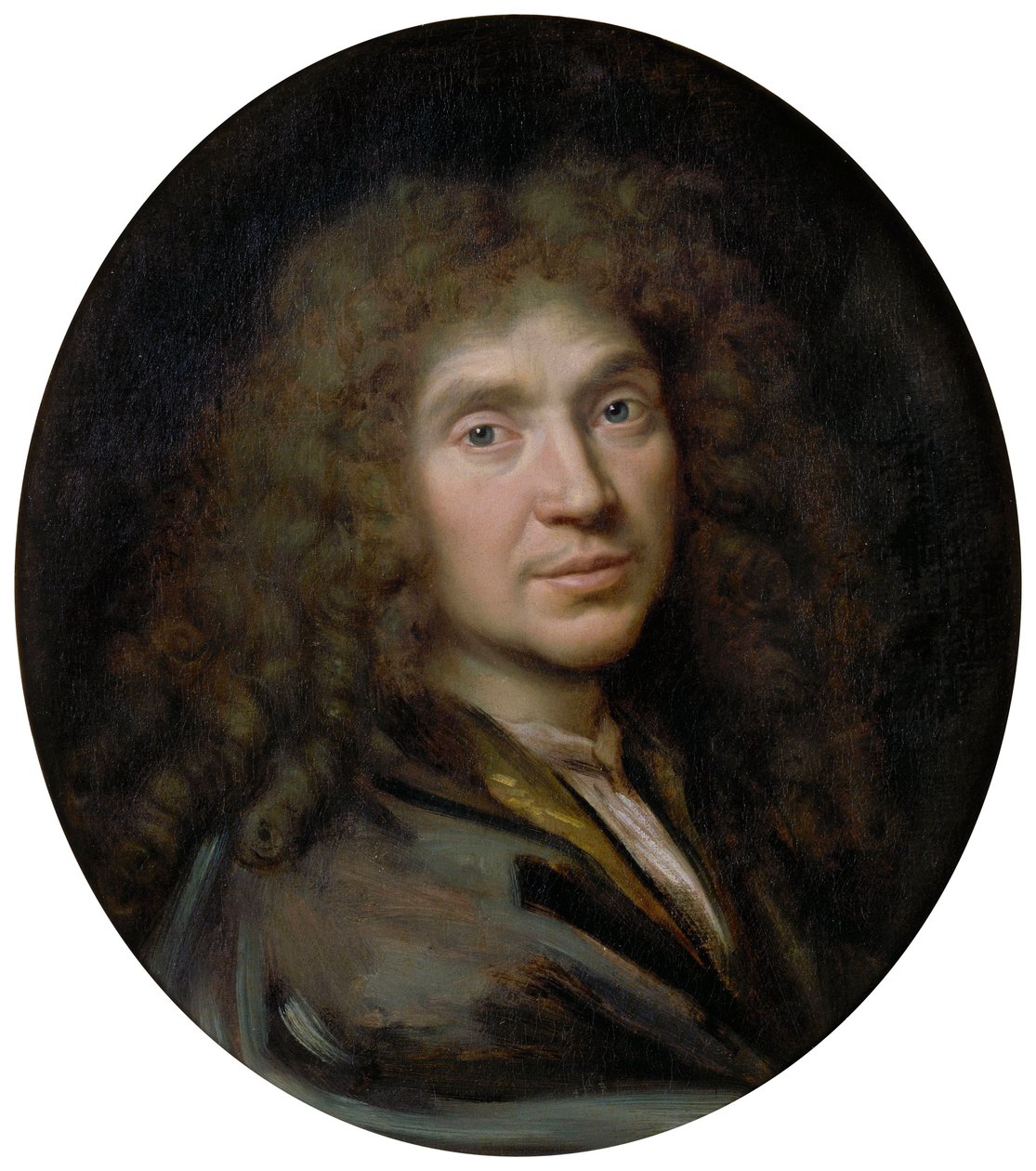 Moliére szerző portréja 1622-1673, 1658 körül alkotó: Pierre Mignard
