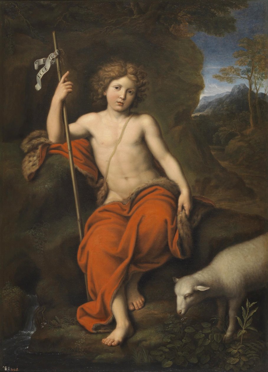 Keresztelő Szent János alkotó: Pierre Mignard