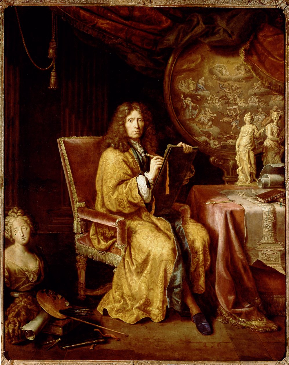 Önarckép (olaj, vászon alkotó: Pierre Mignard