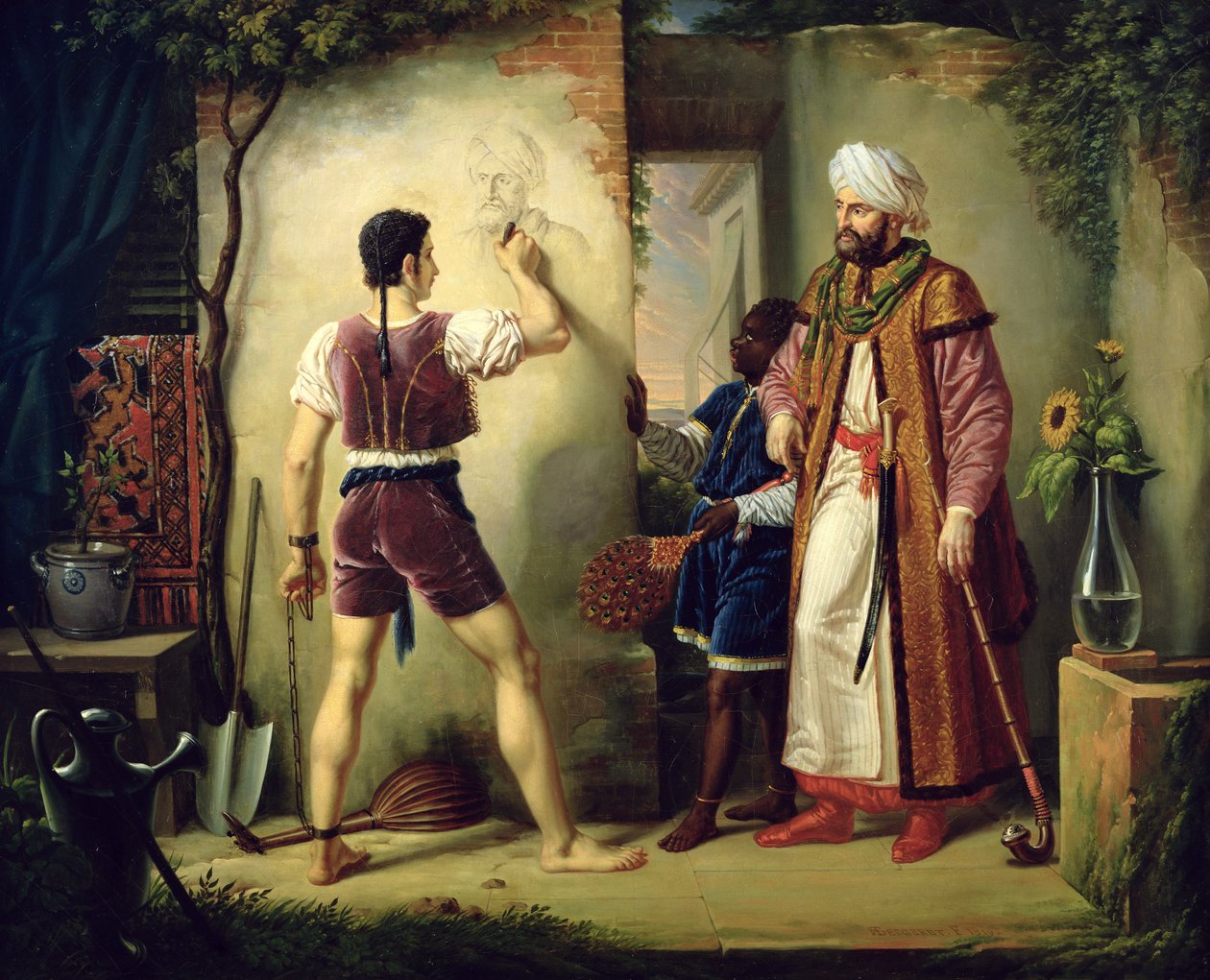Fra Filippo Lippi (kb.1406-69) 1819 alkotó: Pierre Nolasque Bergeret