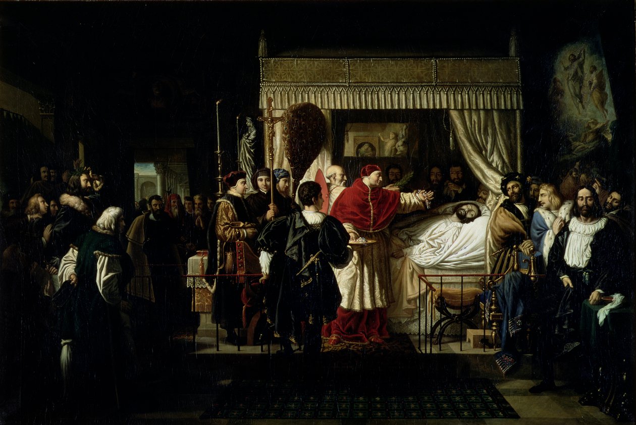Raphaelnek a halála után, 1806-ban kifizetett kitüntetések alkotó: Pierre Nolasque Bergeret
