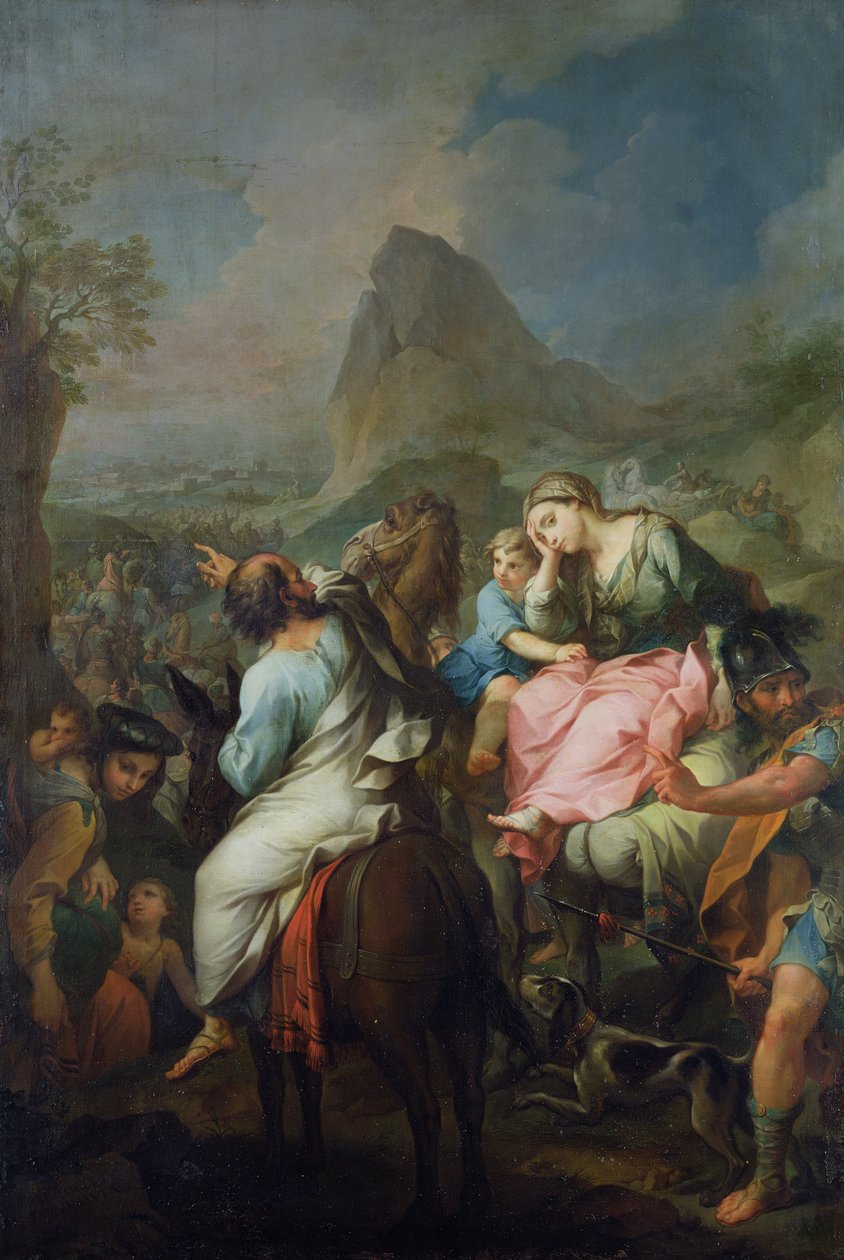 Izraeliták fogsága, 1733 alkotó: Pierre Parrocel