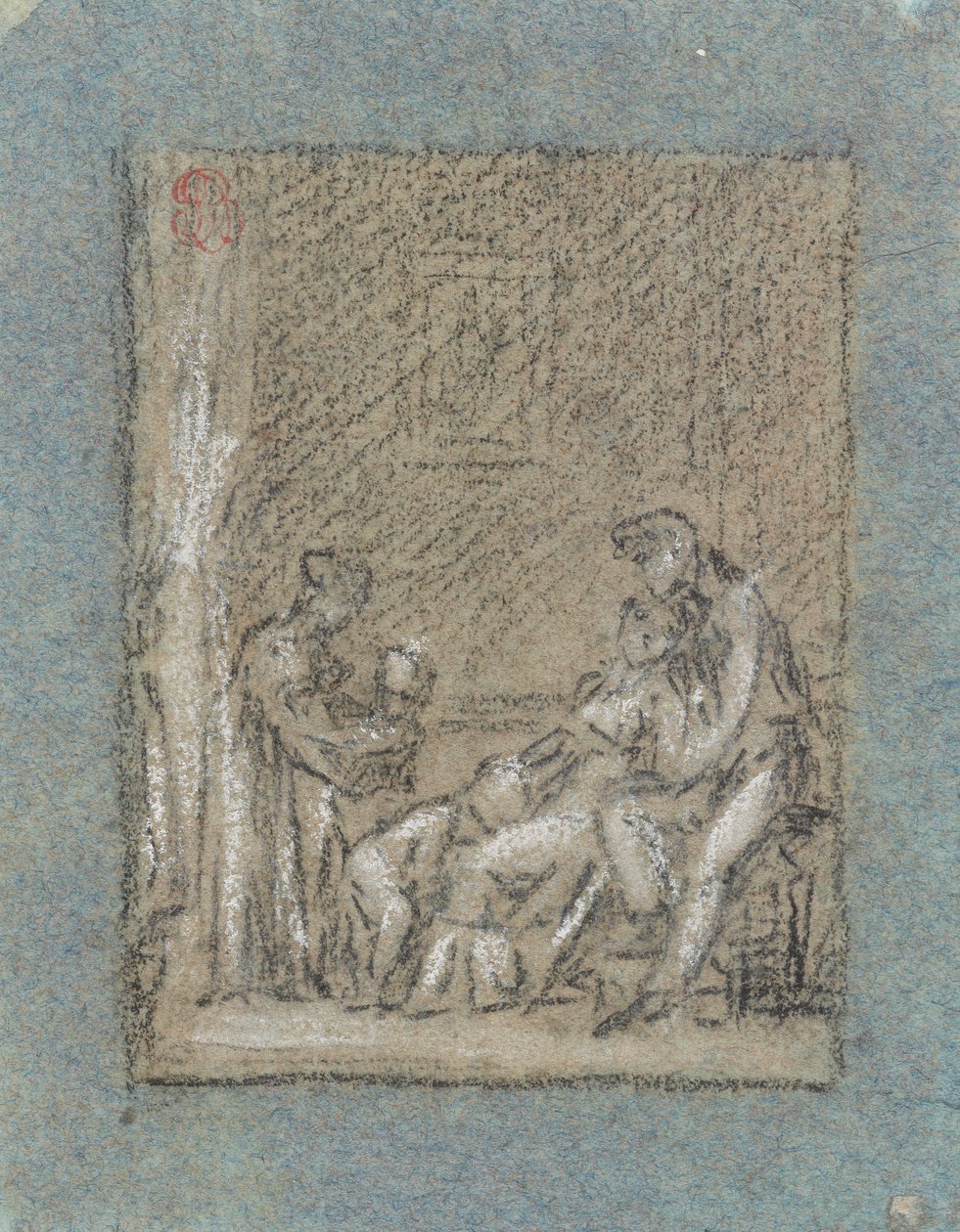 Tanulmány egy elhagyatott család számára alkotó: Pierre Paul Prud