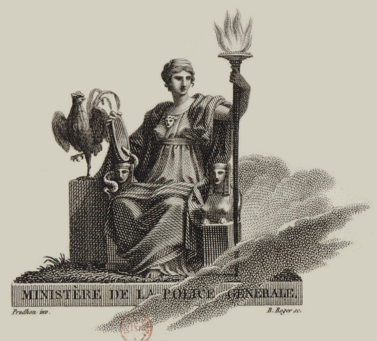 Belügyminisztérium - embléma alkotó: Pierre Paul Prud