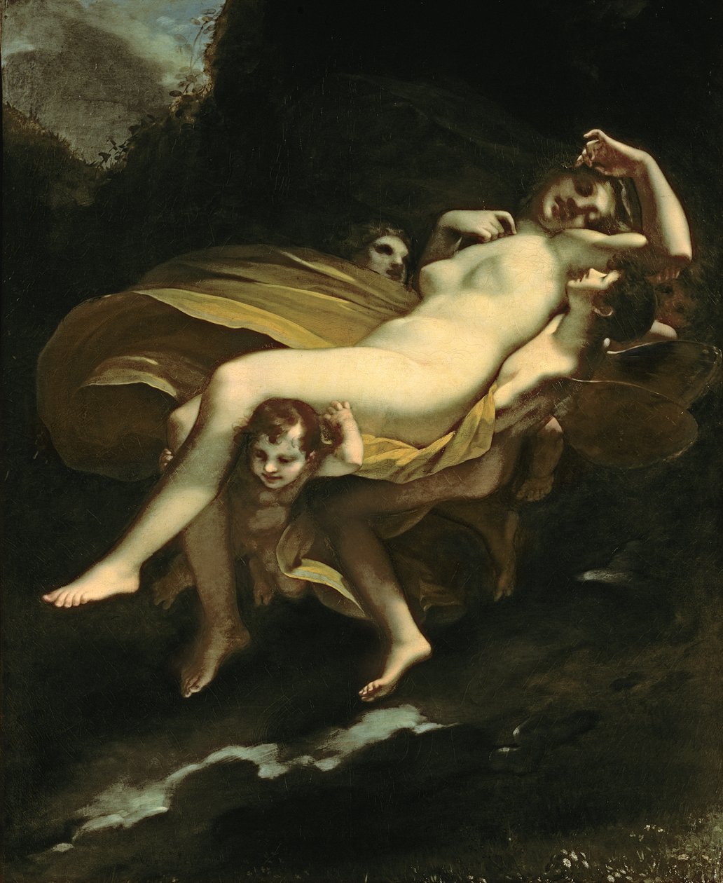 A pszichét a mennybe szállították alkotó: Pierre Paul Prudhon