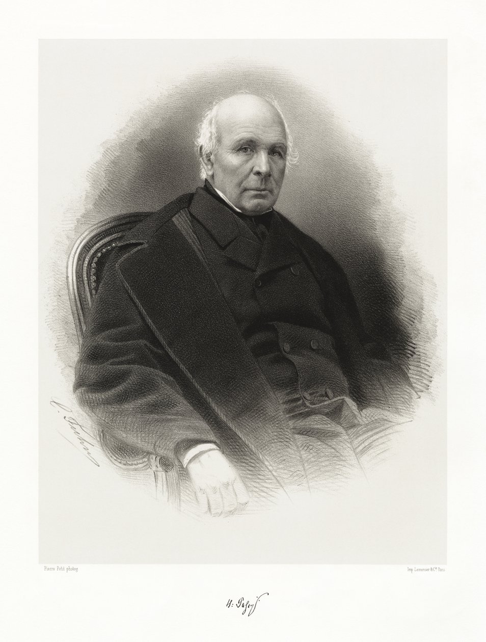 Hippolyte Passy, ​​1865-66 alkotó: Pierre Petit