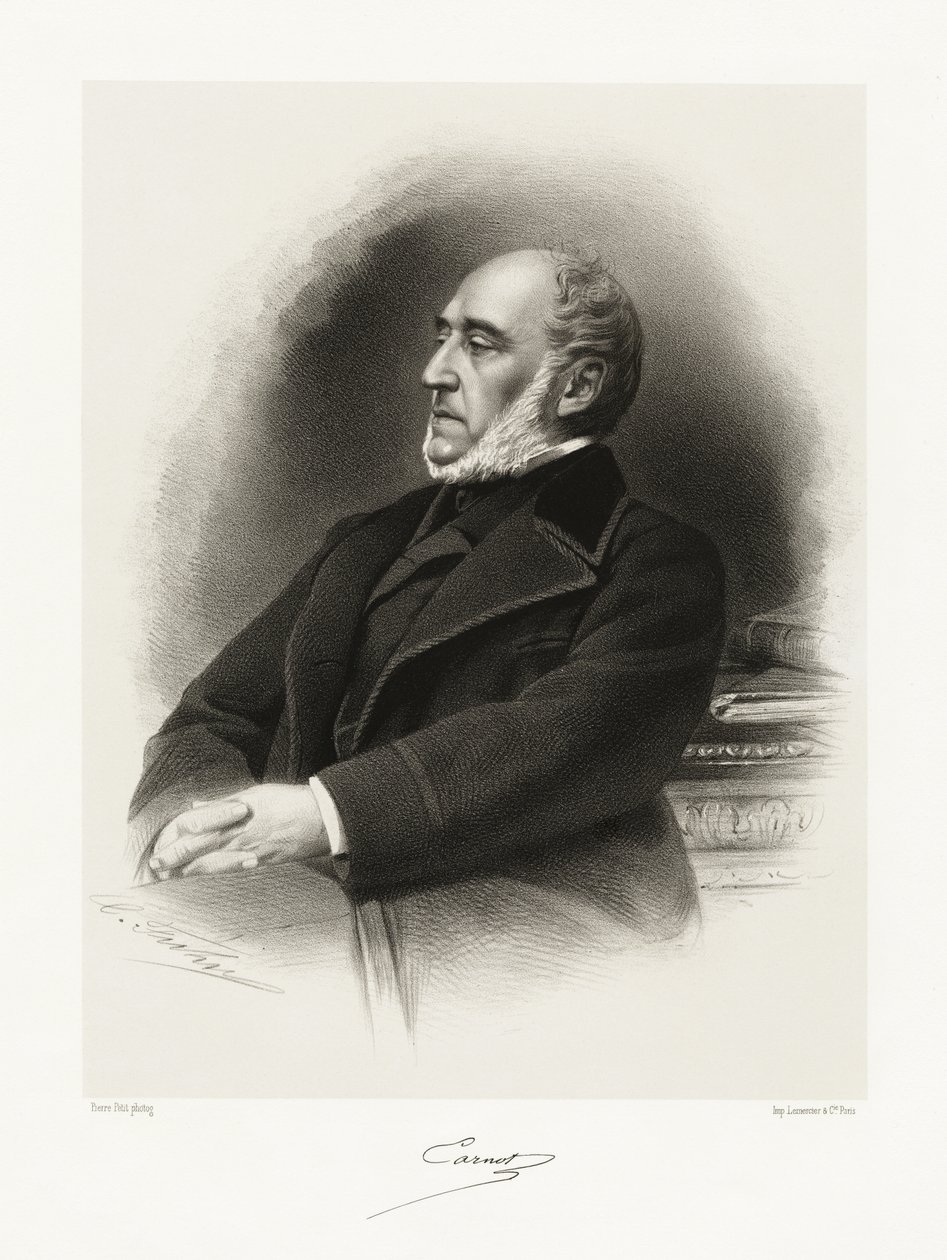 Lazare Hippolyte Carnot, 1865-66 alkotó: Pierre Petit