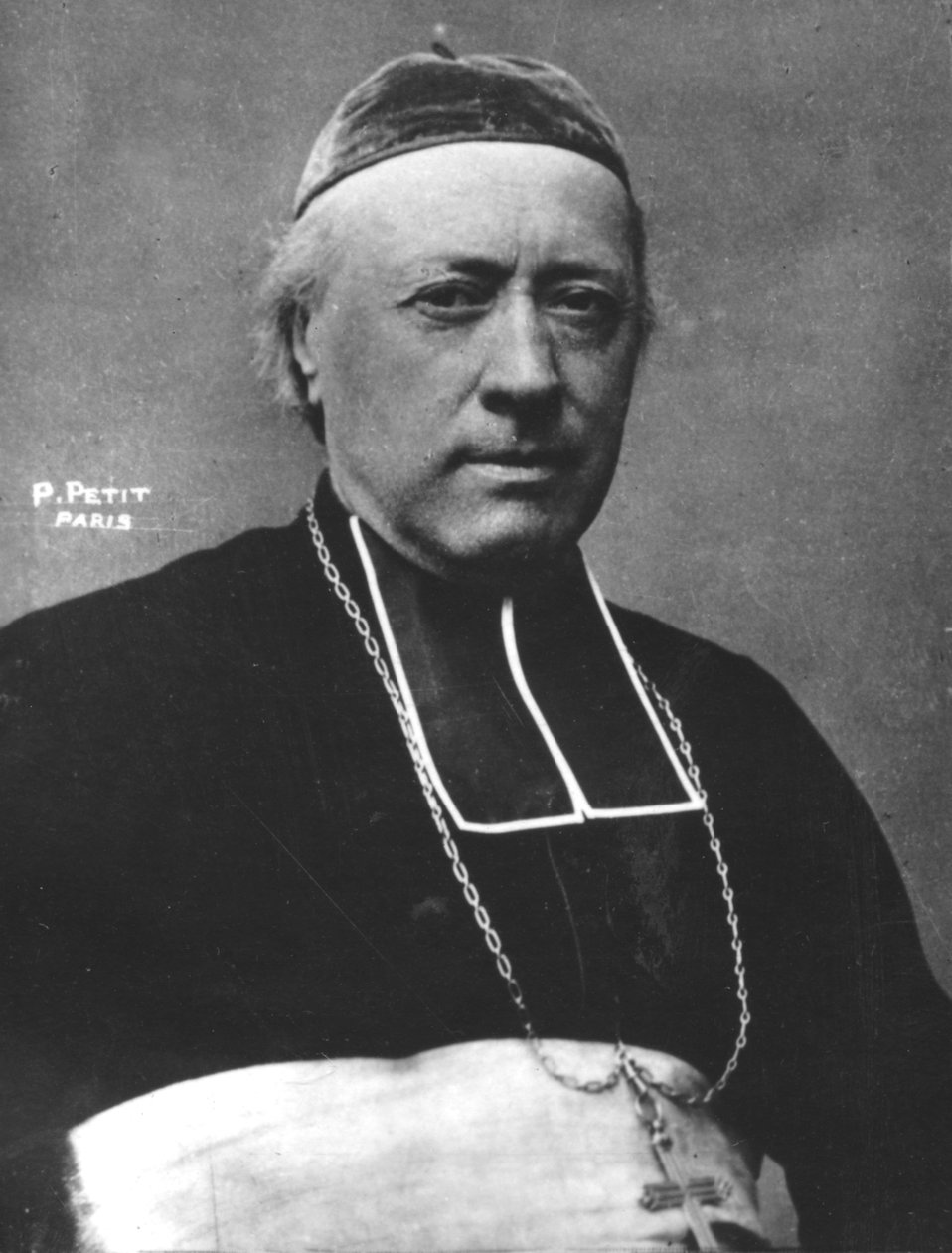 Monsignor Freppel, 1893 alkotó: Pierre Petit