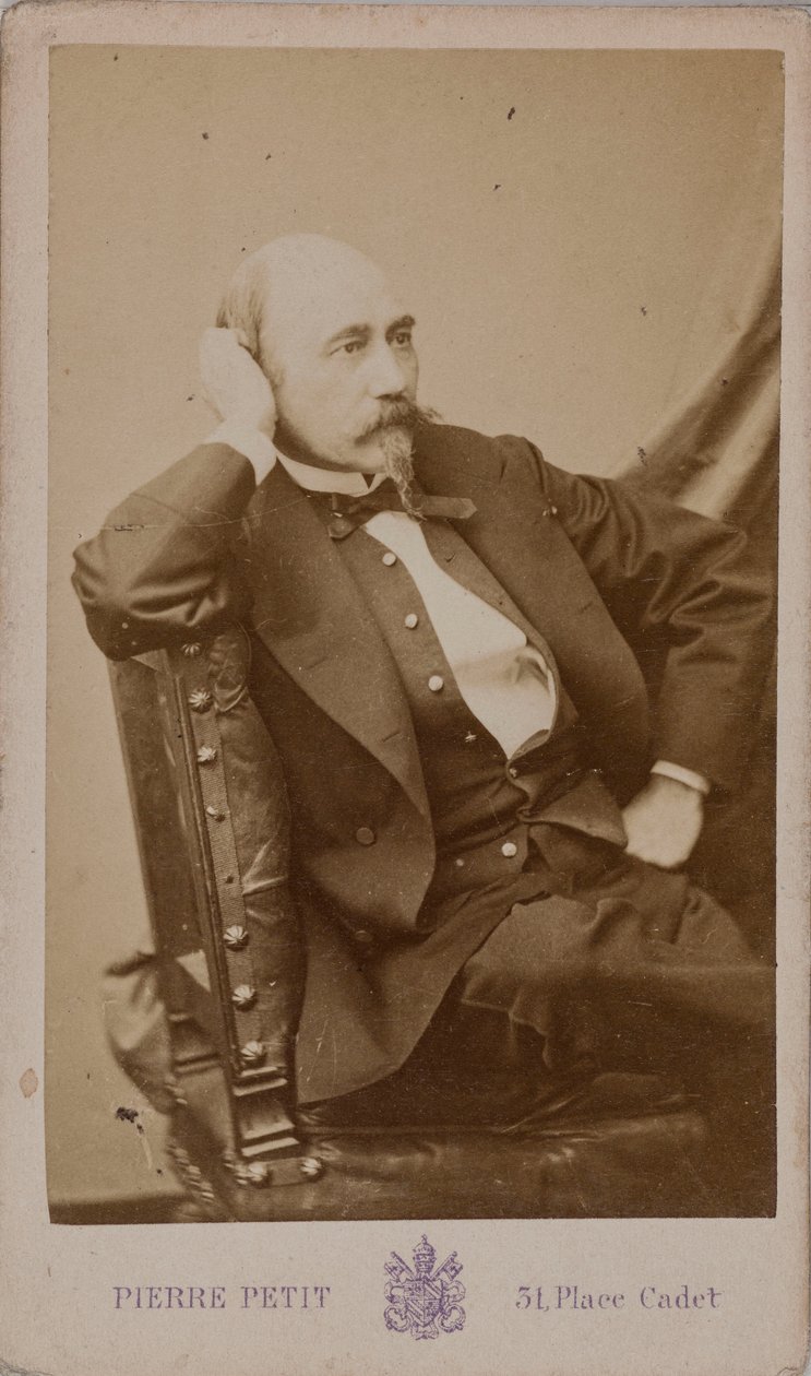 Aimé Maillart zeneszerző portréja 1817-1871. alkotó: Pierre Petit