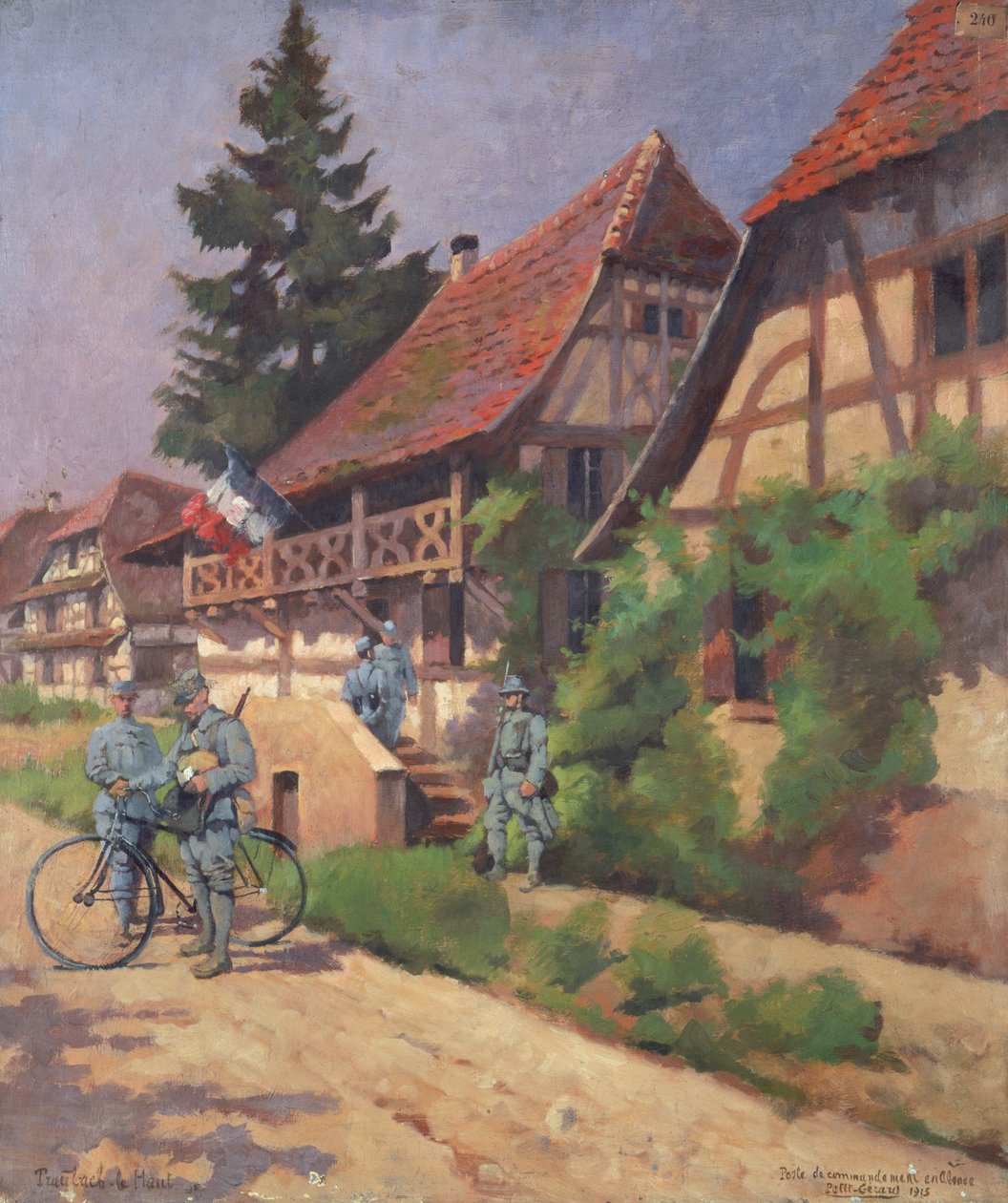 francia parancsnoki beosztás Elzászban alkotó: Pierre Petit Gerard
