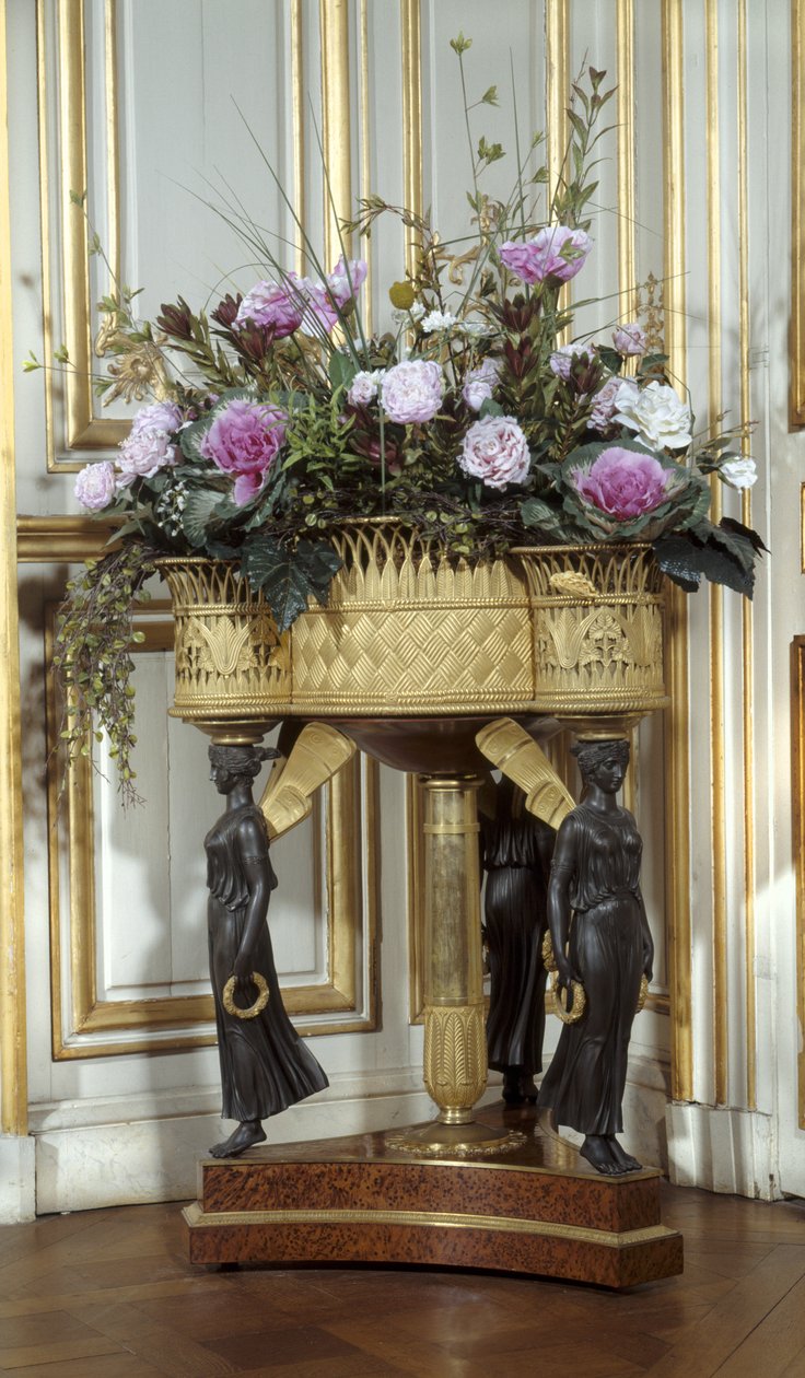 Az Art France Jardiniere négy arany-bronz kosárral rendelkezik 1807 körül alkotó: Pierre Philippe (attr. to) Thomire