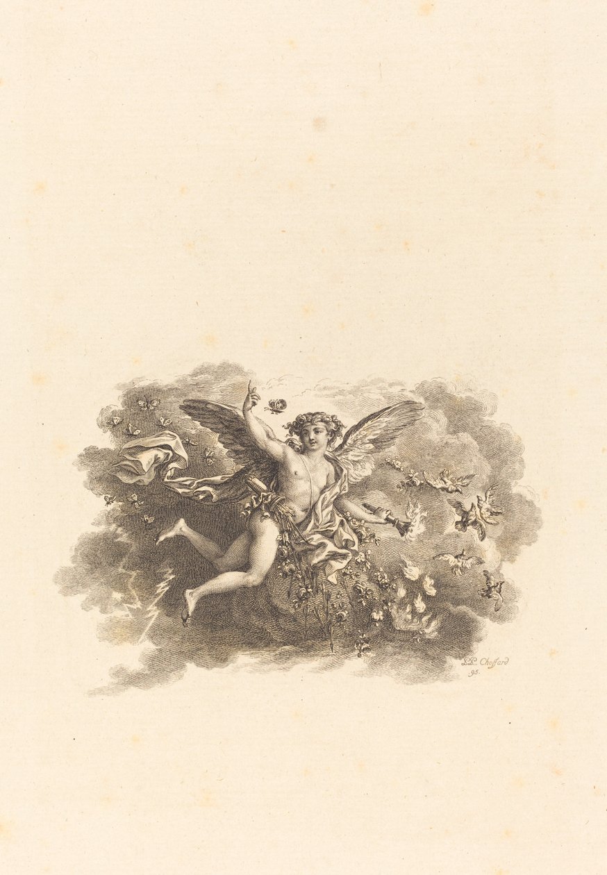 Fleuron a címlapokhoz alkotó: Pierre Philippe Choffard