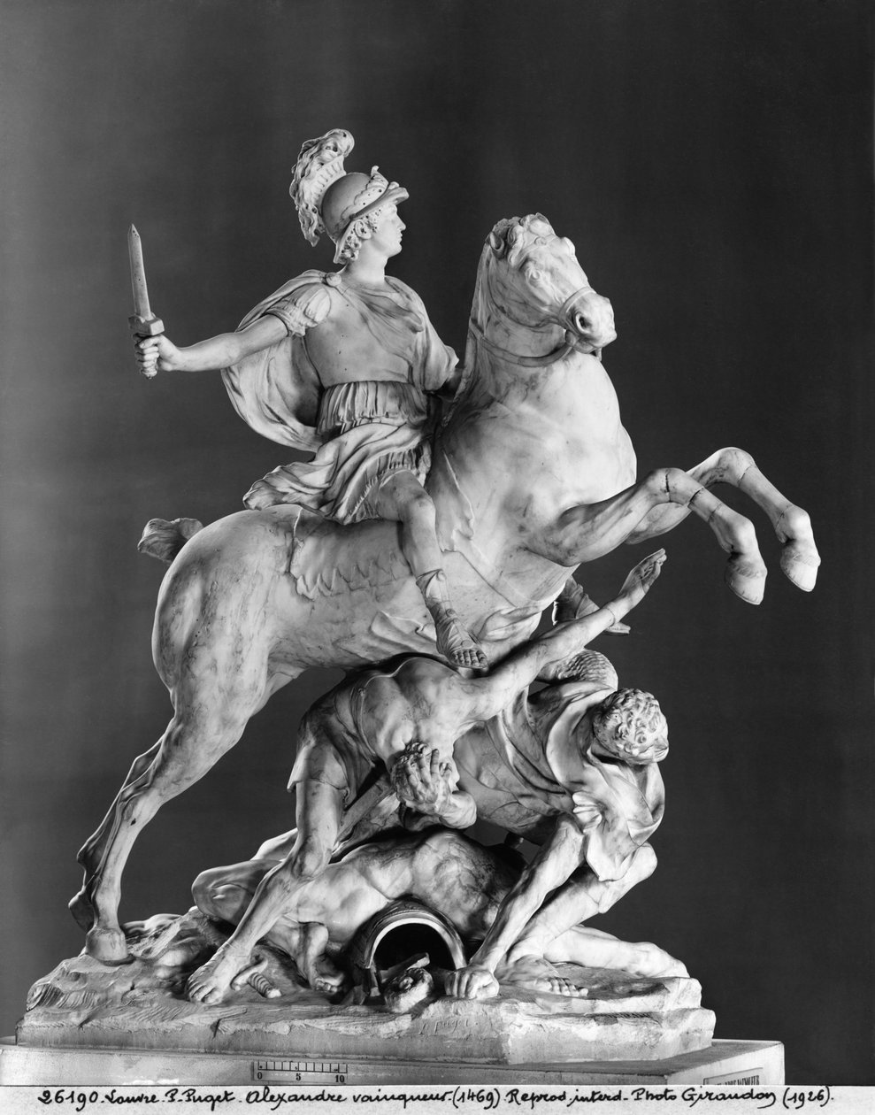 Victorious Sándor, 1683 után (lásd még: 280146) (márvány) alkotó: Pierre Puget