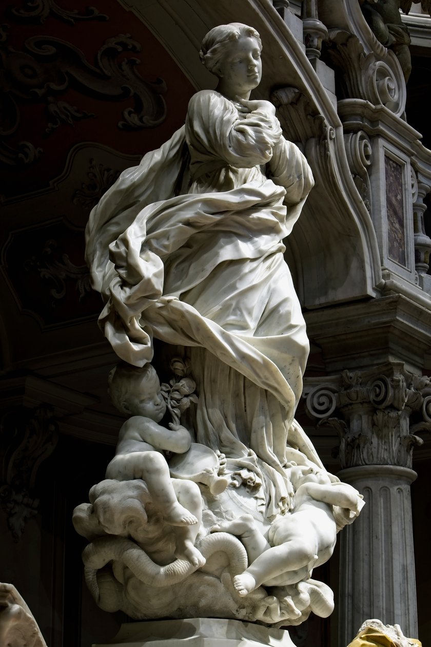 A Szeplőtelen Fogantatás (Santa Maria Szeplőtelen Fogantatás) alkotó: Pierre Puget