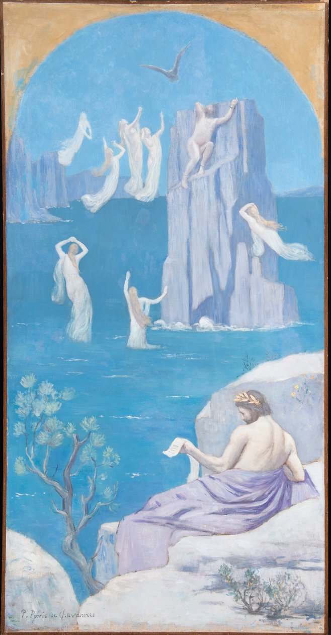 Drámai költészet (Aiszkhülosz) alkotó: Pierre Puvis de Chavannes