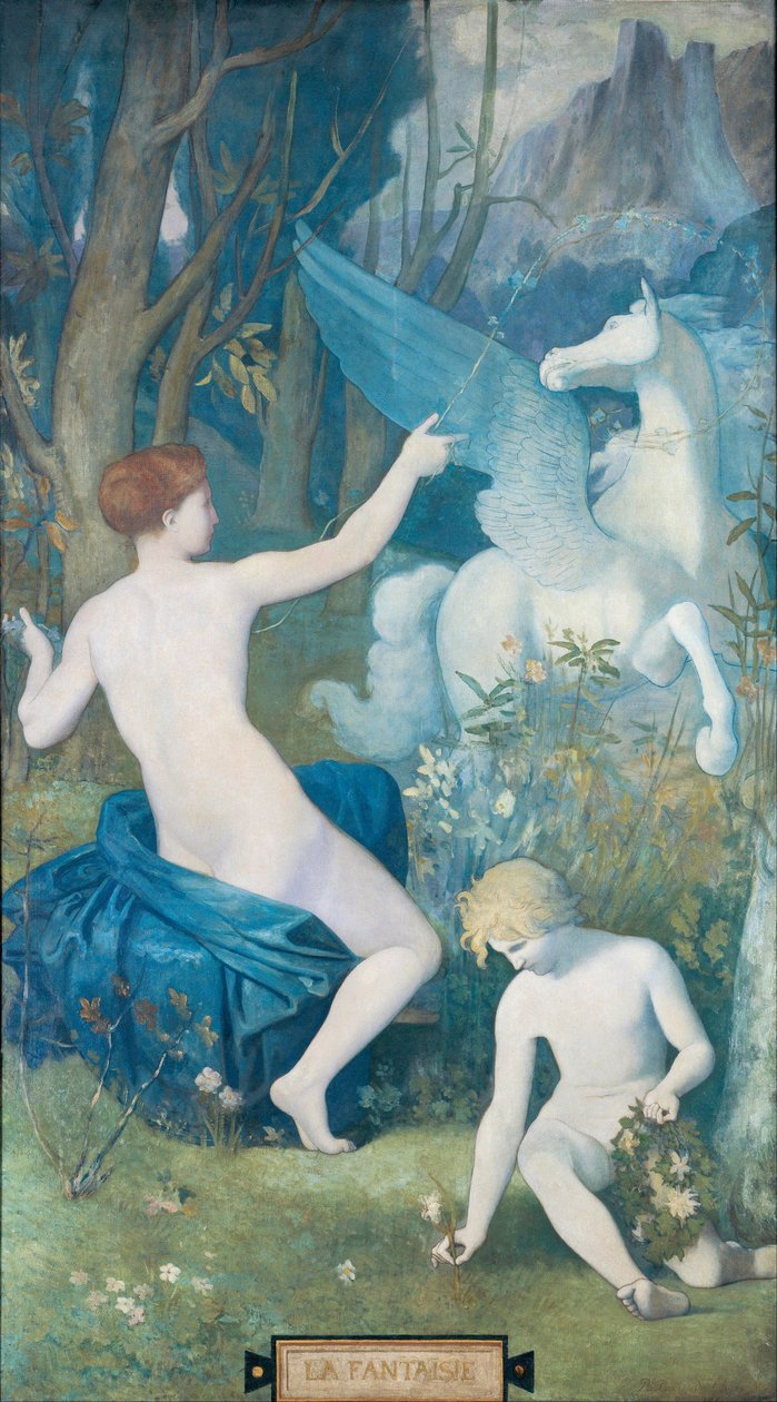 Fantasy Puvis de Chavannes, Pierre Cecil (1824-1898) alkotó: Pierre Puvis de Chavannes